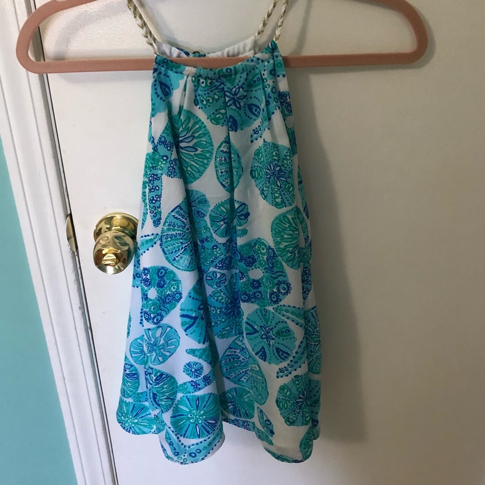 LILLY FOR TARGET blue/green top